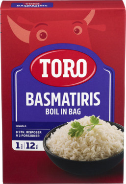 Toro Basmatiris Boil In Bag 1kg