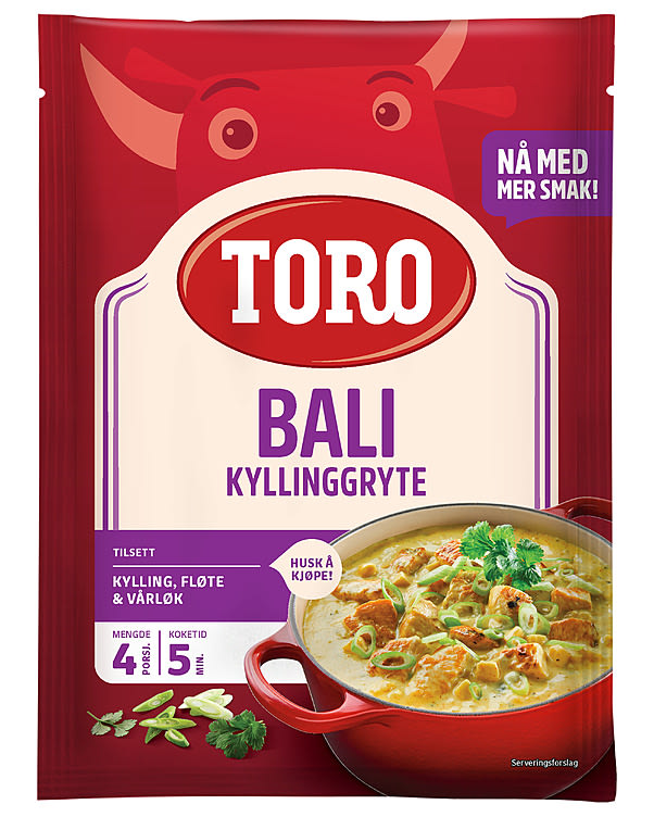 Bali Kyllinggryte 81g Toro