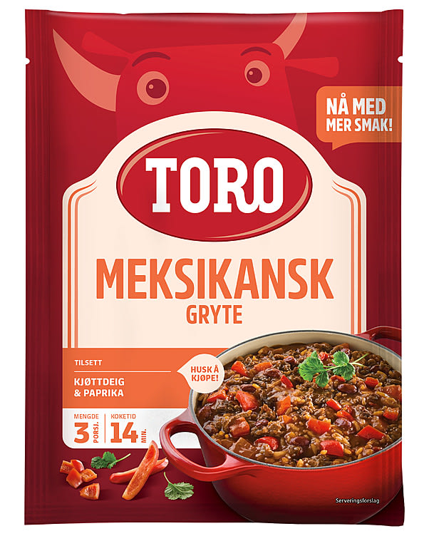 Meksikansk Gryte 166g Toro