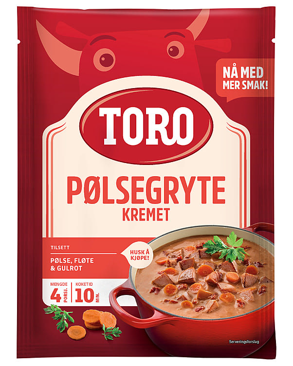 Pølsegryte Kremet 90g Toro