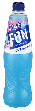 Fun Light Slush Blå Bringebær 0,8l