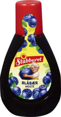 Stabburet Blåbærsyltetøy Fl 410g