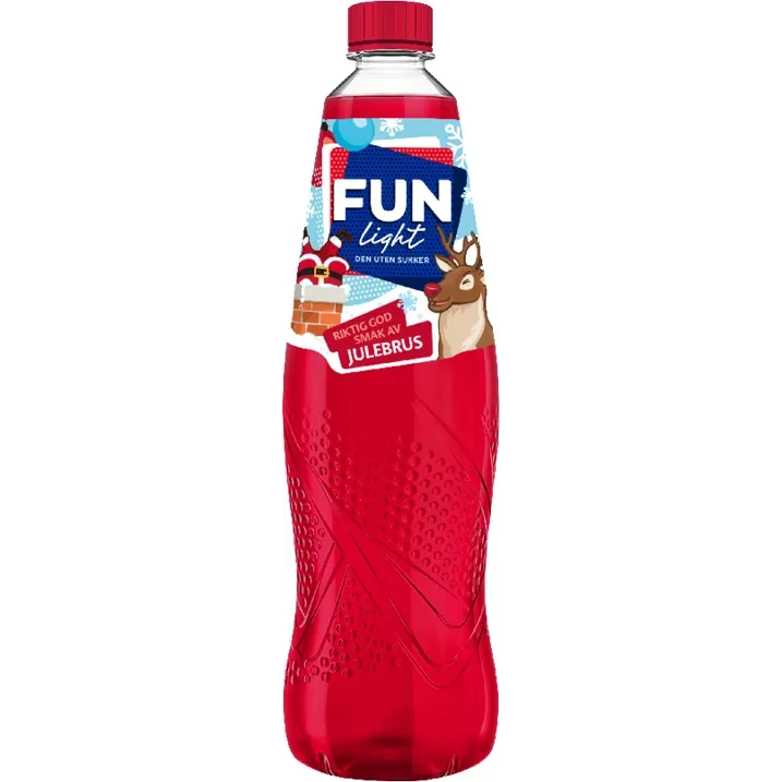 Fun Light Julebrus Saft 0,8l