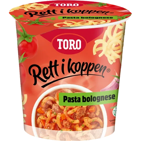 Pasta Bolognese 65g Rett I Koppen