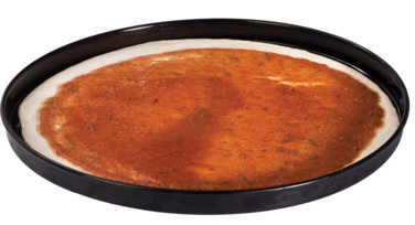Pizzabunn Rå m/Saus 40cm Stabburet