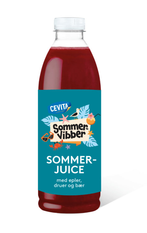 Sommerjuice Eple og Bær 1l Sommervibber