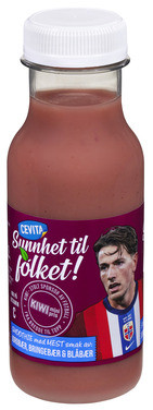 Vm-kiwi Jordbær, Bringebær og Blåbær Smoothie 250ml
