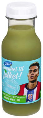 Vm-kiwi Ananas, Kiwi og Lime Smoothie 250ml