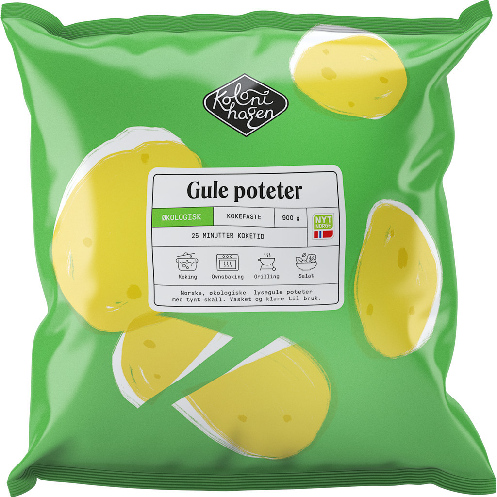 Potet Økologisk 900g Kolonihagen