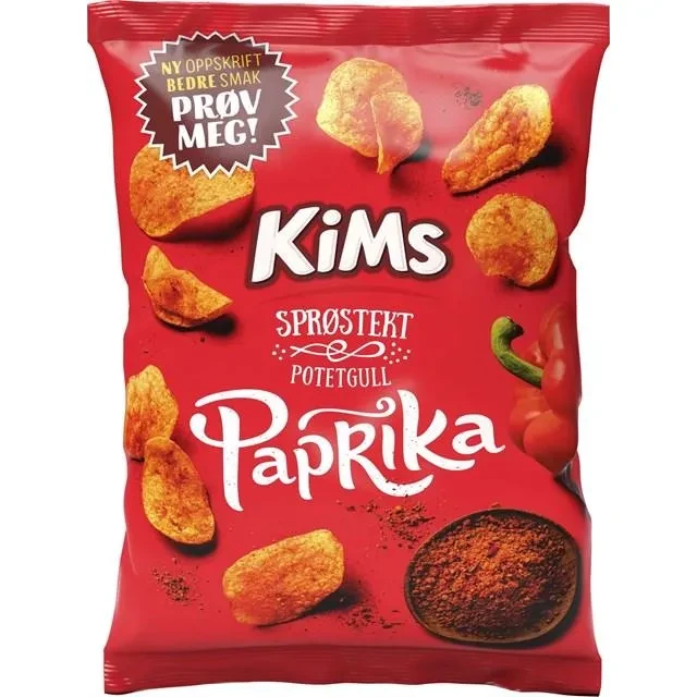 Potetchips Paprika 30g