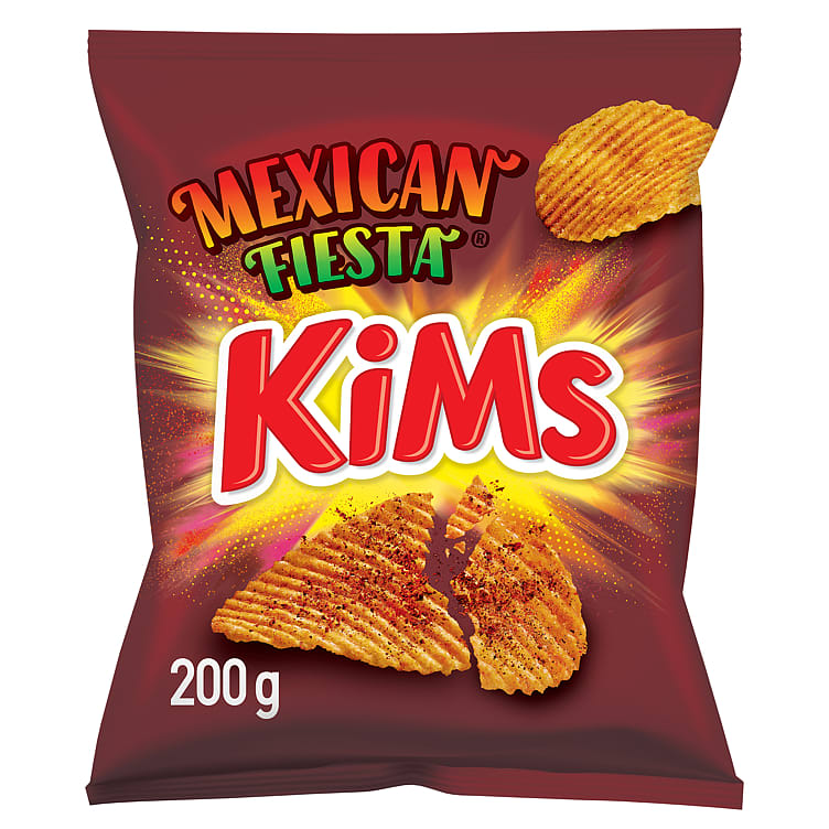 Kims Potetgull Mexican Fiesta 200g