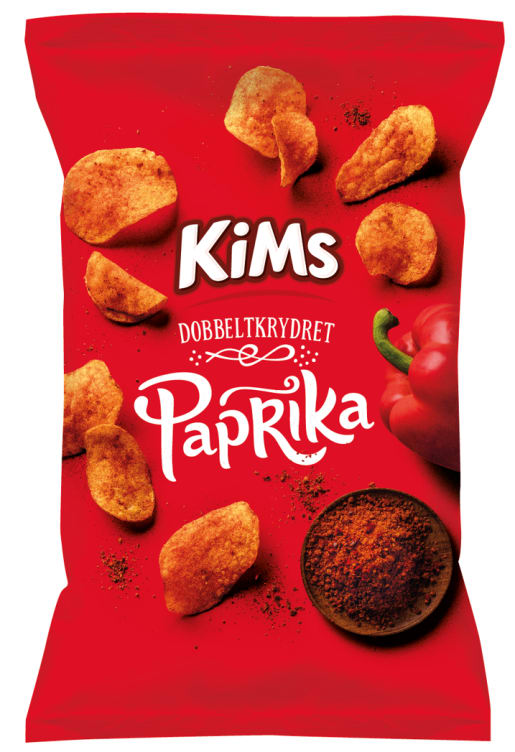 Kims Potetgull Paprika 250g