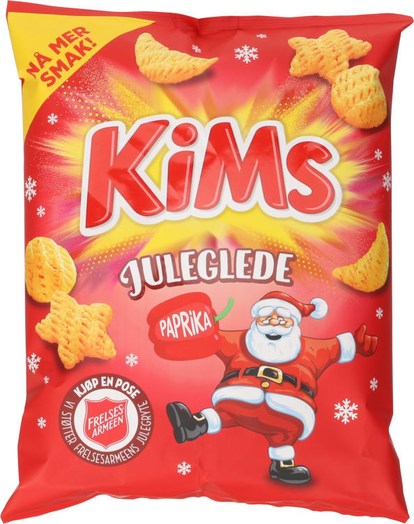 Kims Juleglede Stjernemix Paprika 180g