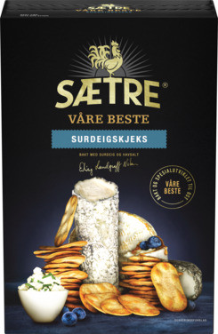 Sætres Beste Surdeigskjeks 100 g