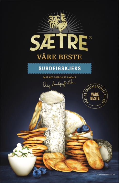 Surdeigkjeks 100g Sætres Beste