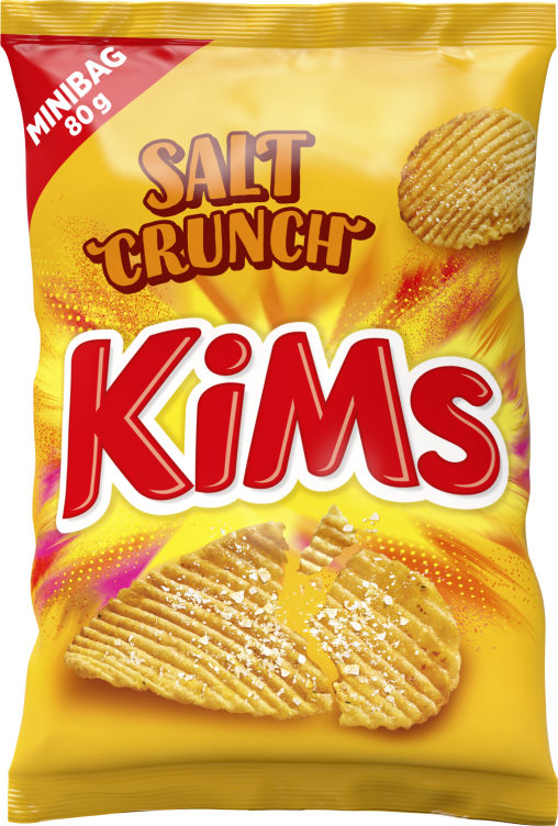Kims Potetgull Salt Crunch 80g Kims