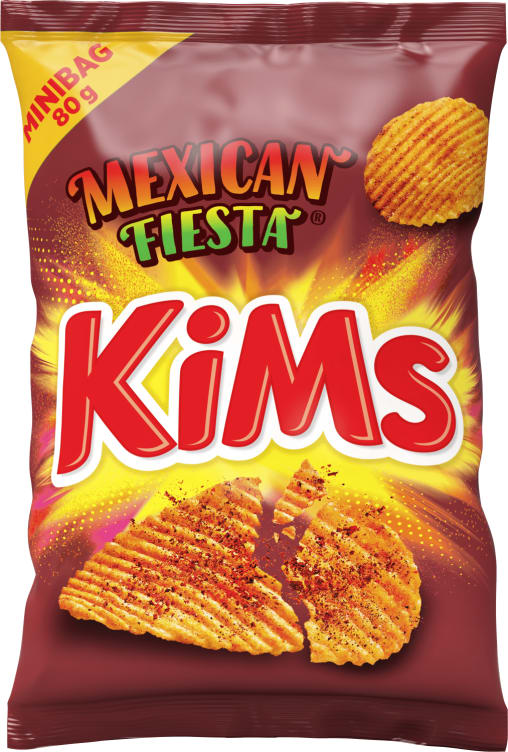 Kims Potetgull Mexican Fiesta 80g