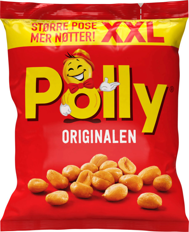 Peanøtter Original Xxl 450g Polly