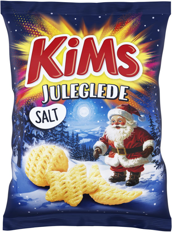 Kims Juleglede Stjernemix Salt 150g