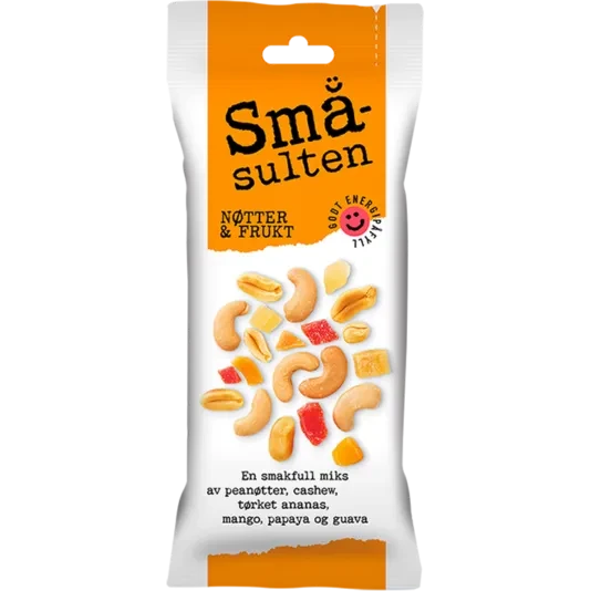 Småsulten Nøtter Og Frukt 60g