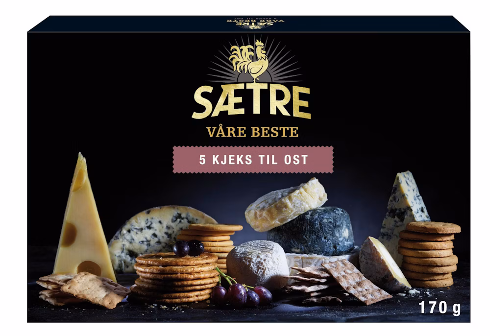 Sætres Beste 5 Beste til Ost, 170 g