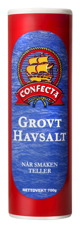 Havsalt Grovt 700g Confecta