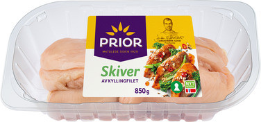 Kyllingfilet Skivet 850g