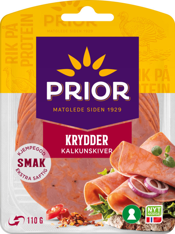 Kalkunskiver Krydder 110g Prior