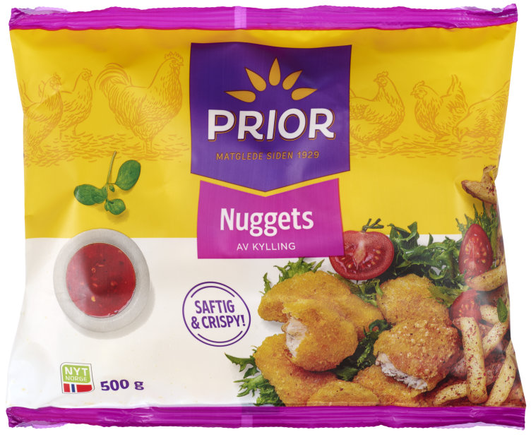 Kylling Nuggets 500g Prior