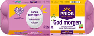 Egg 20x12stk l God Morgen Frittgående 63-73g