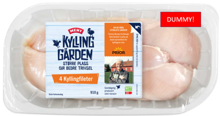 Kyllingfilet 950g Kyllinggården
