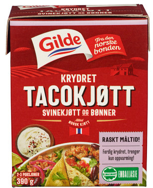 Tacokjøtt 390g