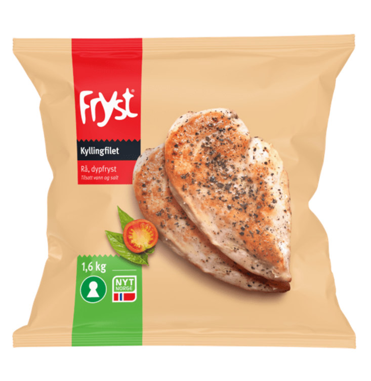 Kyllingfilet 1,6kg Fryst
