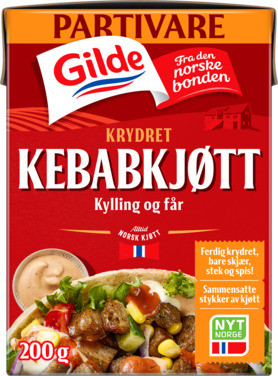 Kebabkjøtt 200g Gilde