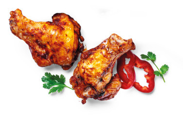 Kylling Spicy Wings 2,5kg Grillet Prior