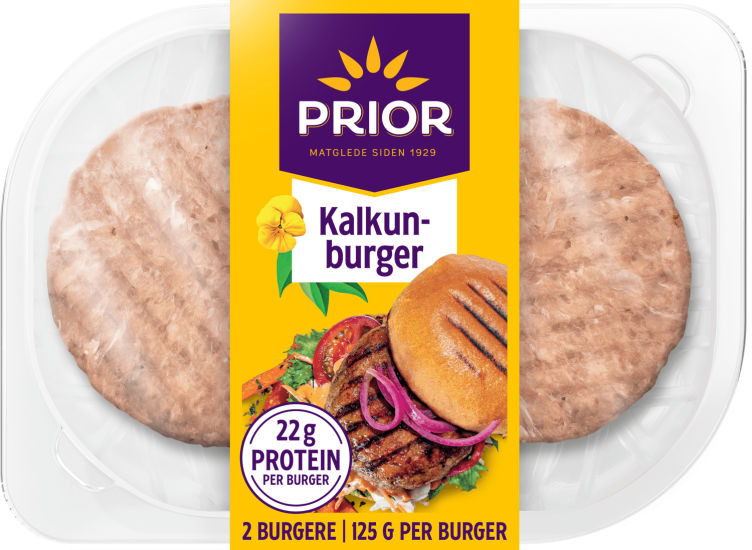 Kalkunburger 250g Prior