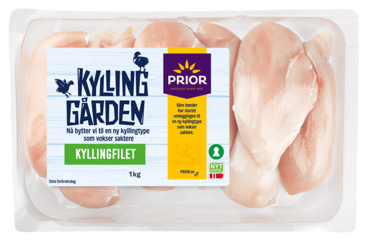 Kyllingfilet 1kg Kyllinggården