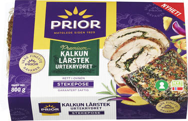 Kalkun Lårstek Urtekrydret i Stekefilm 800g