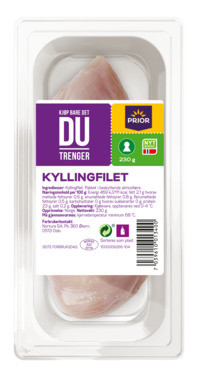 Kyllingfilet 230g