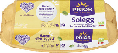Egg 10 Mlxl Solegg Frittgående 58-75g