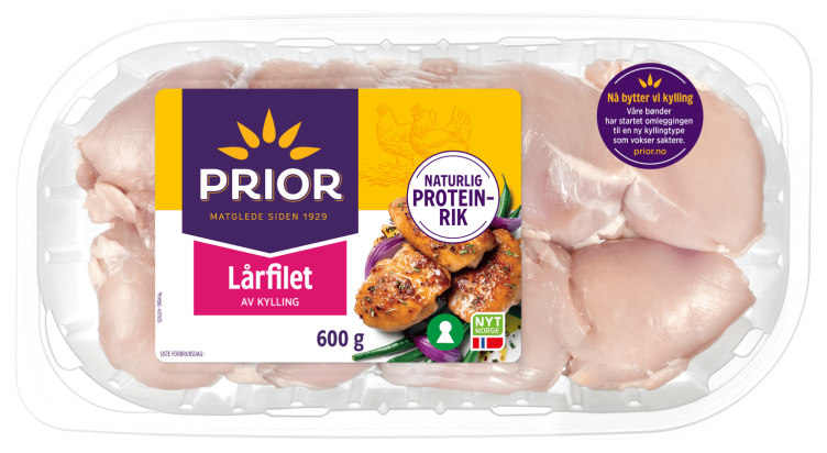 Kylling Lårfilet 600g Favorittkylling