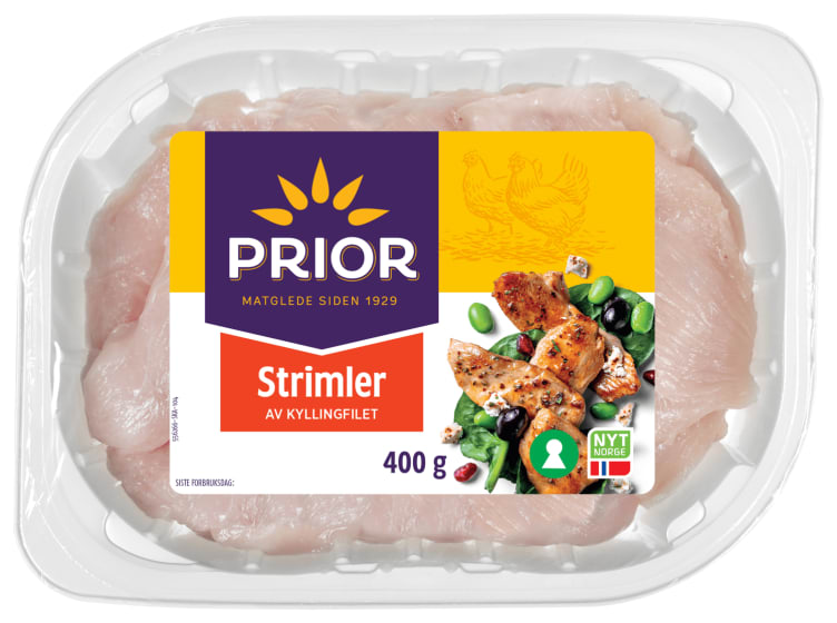 Kyllingfilet Strimler 400g Favorittkylling