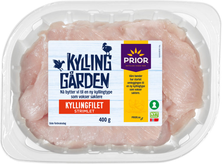 Kyllingfilet Strimler 400g Kyllinggården
