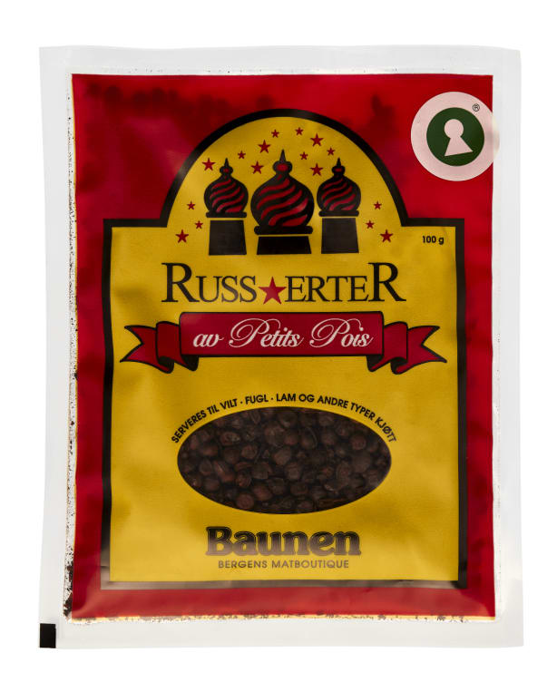 Erter Russiske 100g Baunen