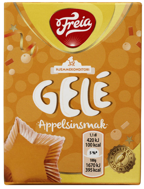Gele Appelsin 125g Freia
