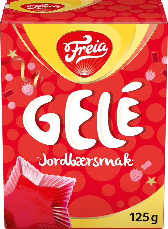 Gele Jordbær 125g Freia