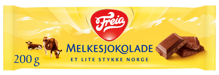 Melkesjokolade 200g Freia