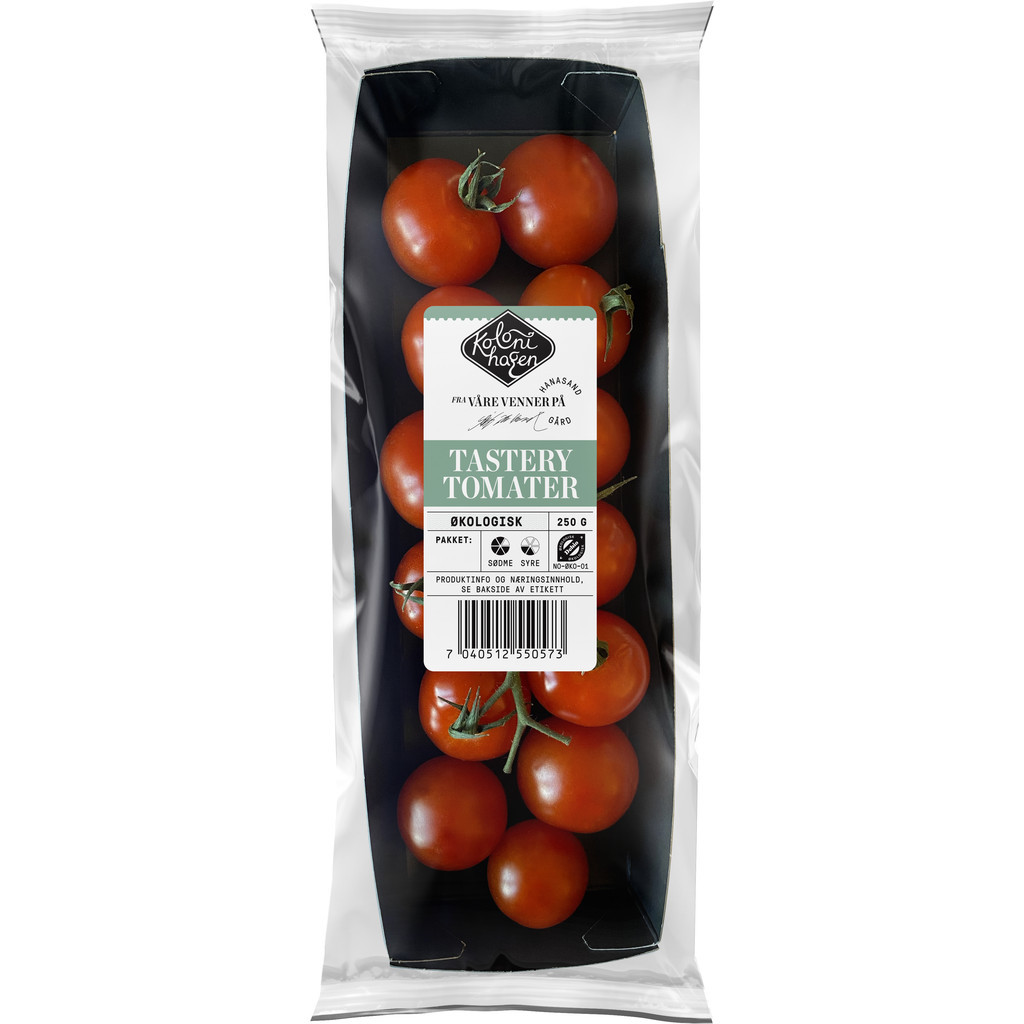 Norske cherry­tomater Økologisk 250g Kolonihagen