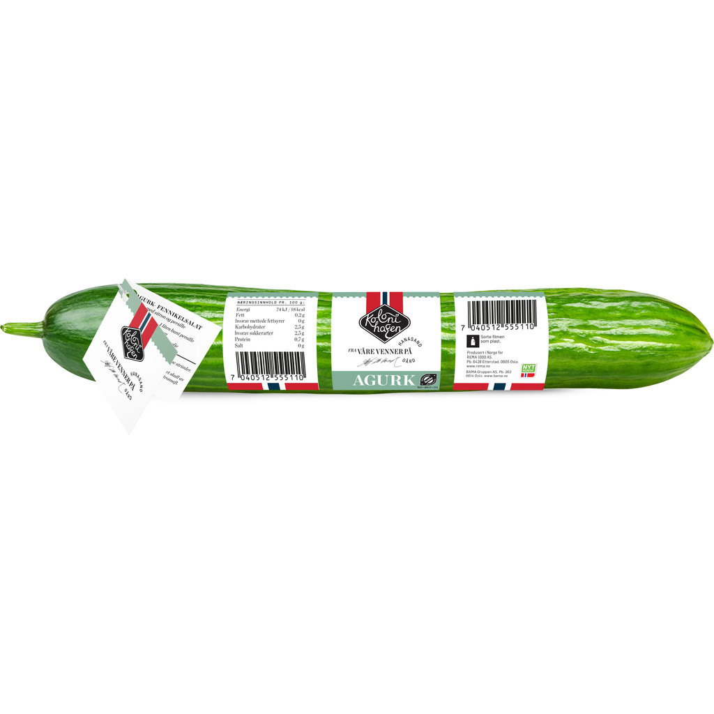 Agurk Økologisk 350g Kolonihagen