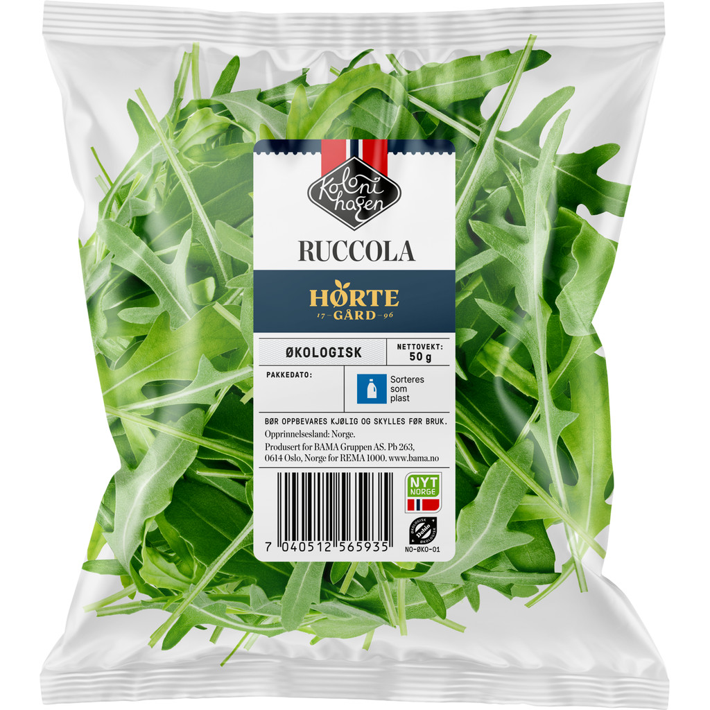Ruccola Økologisk 50g Kolonihagen